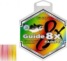 DRAGON. Plecionki Dragon Guide 8X Rainbow 250m 0,22 mm