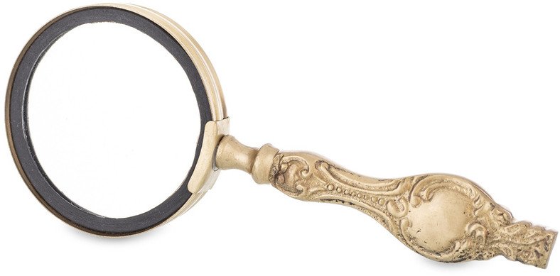 Lupa złota Szkło Powiększające Eleganckie