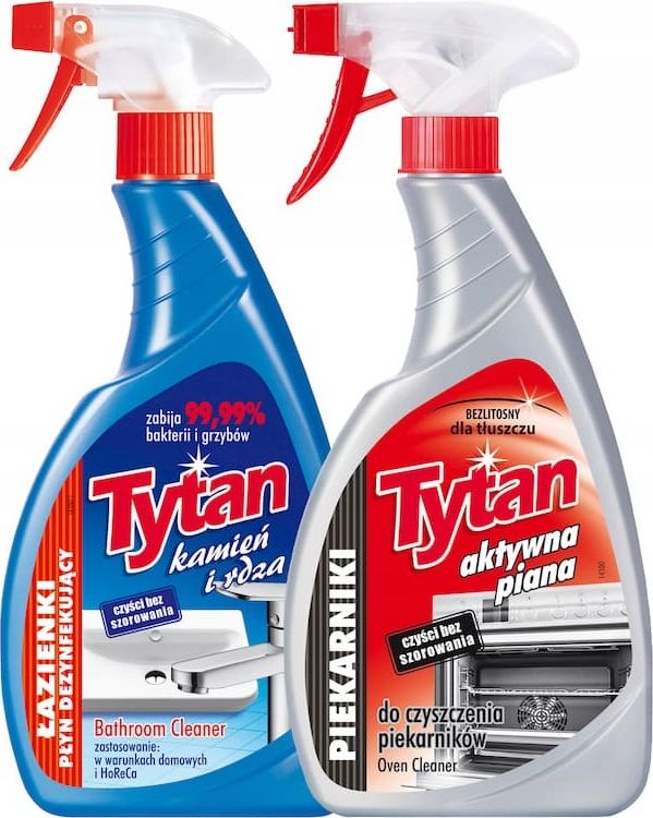 Tytan Tytan SPRAY DO ŁAZIENEK + PIEKARNIKÓW ZA 50% CENY