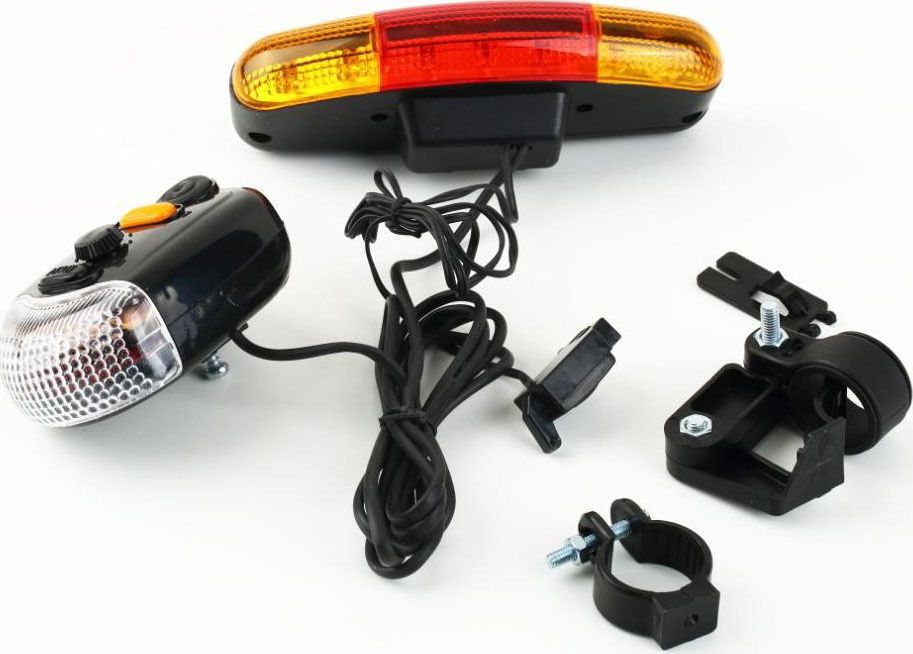 Ikonka Światła rowerowe z kierunkowskazem - komplet