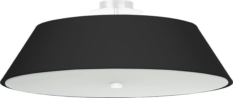 Lampa sufitowa Sollux Lampa sufitowa LED Ready czarna do pokoju dziennego Sollux SL.0768