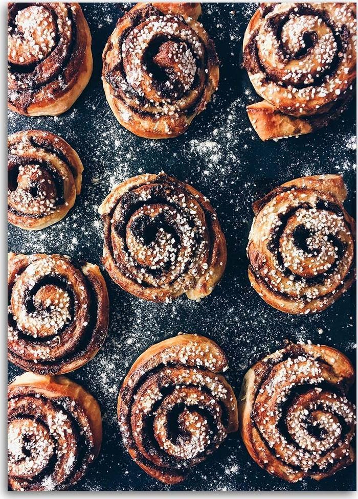 CaroGroup OBRAZ KUCHNI BARU Ciasteczka Słodycze 70x100