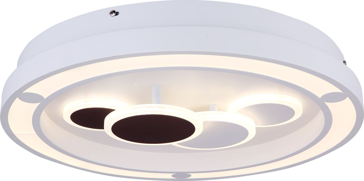 Lampa sufitowa Globo Plafon metalowy Globo KOLLI ledowy 48405-50