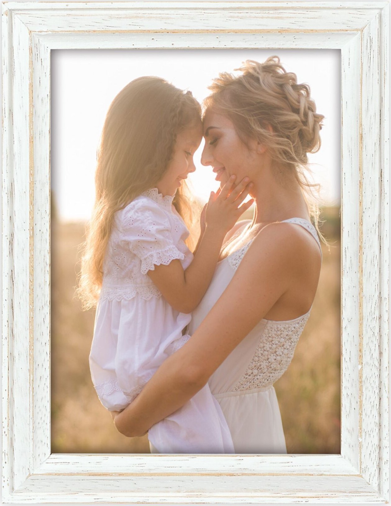 Ramka ZEP Rosel White 15x20 drewno Portrait AC268W