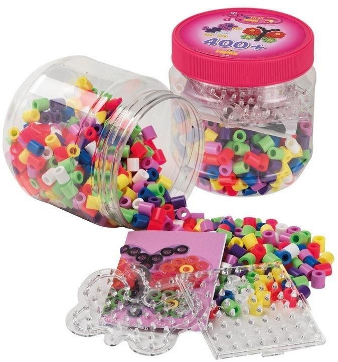 Koraliki Maxi i podstawki w pojemniku 400el