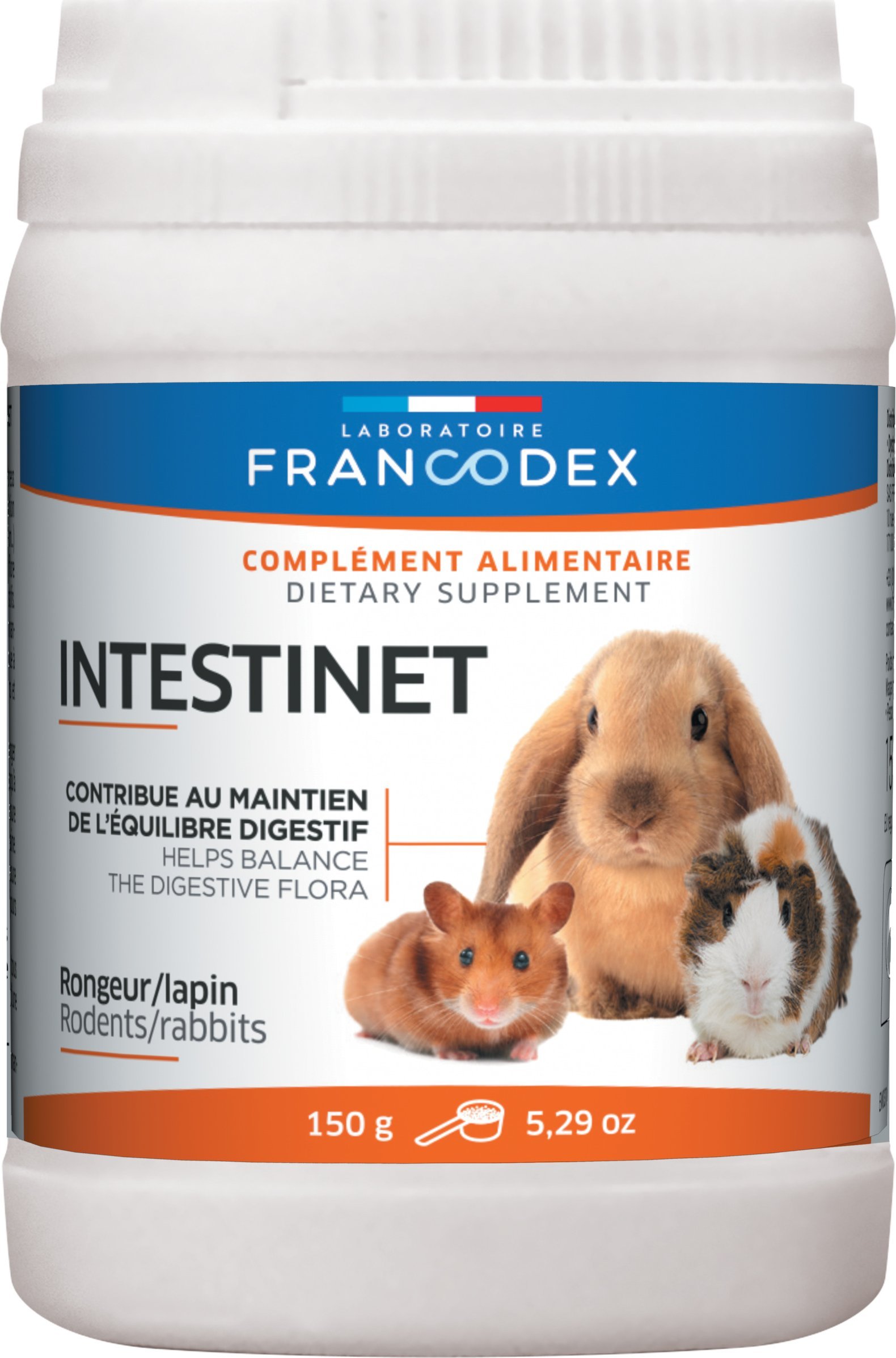 Francodex Intestinet - reguluje pracę jelit gryzoni 150 g