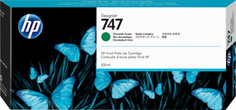 Tusz HP Tusz P2V84A, HP 747 (Chromatic Green)