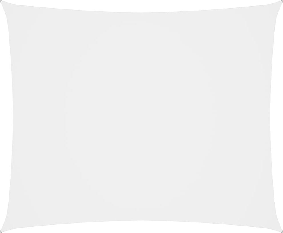 vidaXL Prostokątny żagiel ogrodowy, tkanina Oxford, 6x8 m, biały