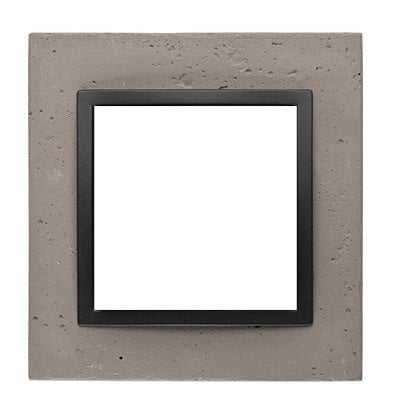 Ramka Kontakt-Simon Nature DRN1/98 1-krotna czarna