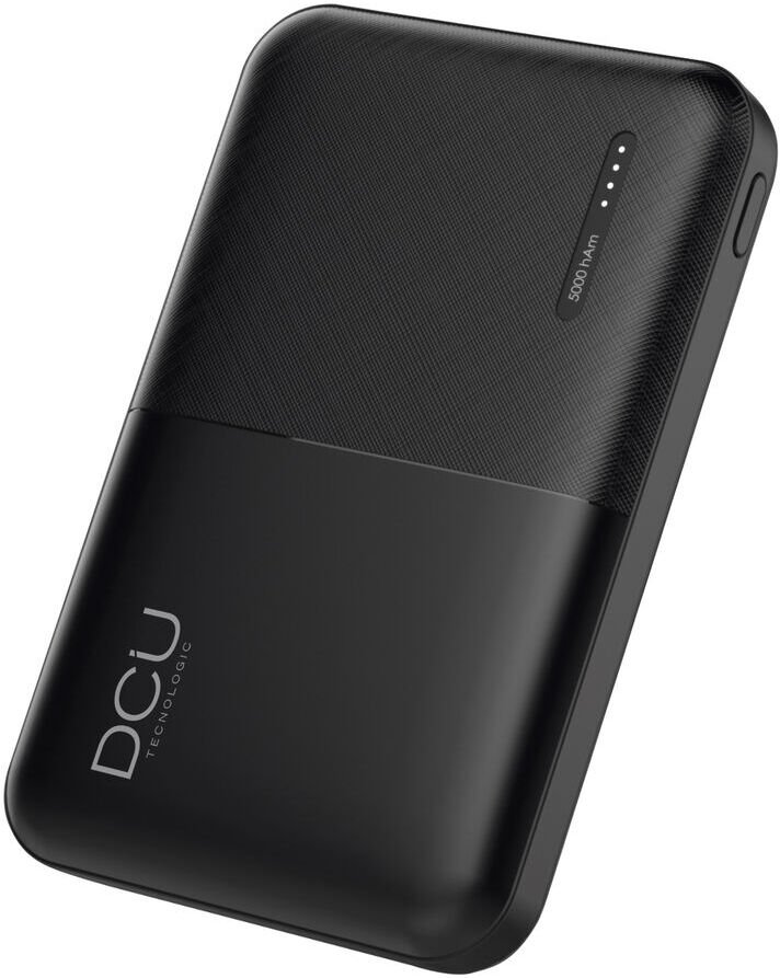 Przenośna ładowarka DCU 34155000 Czarny 5000 mAh