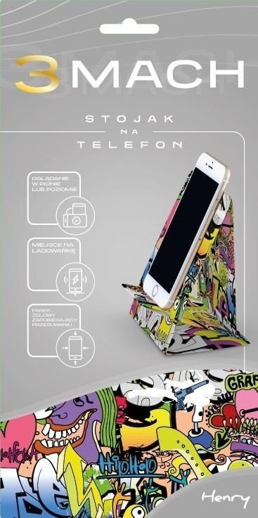 Podstawka HENRY 3MACH Stojak na telefon - Graffiti