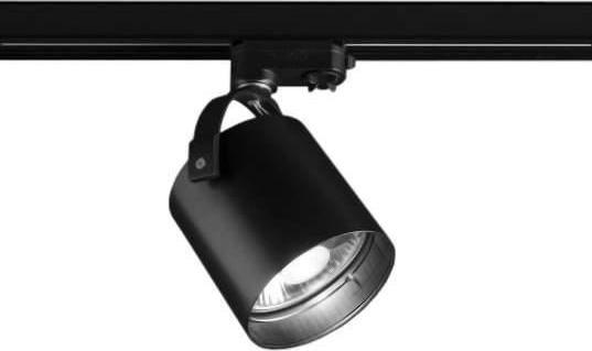 Shilo Reflektorowa LAMPA sufitowa TENRI 6616 regulowana OPRAWA tuba do szynowego systemu 3-fazowego czarna