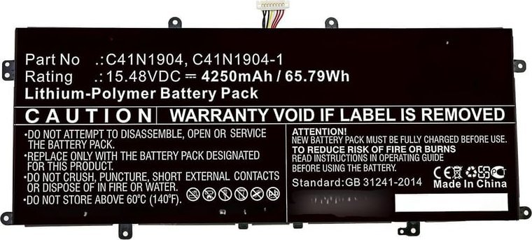 Bateria CoreParts MBXAS-BA0294 części zamienne do laptopów Bateria