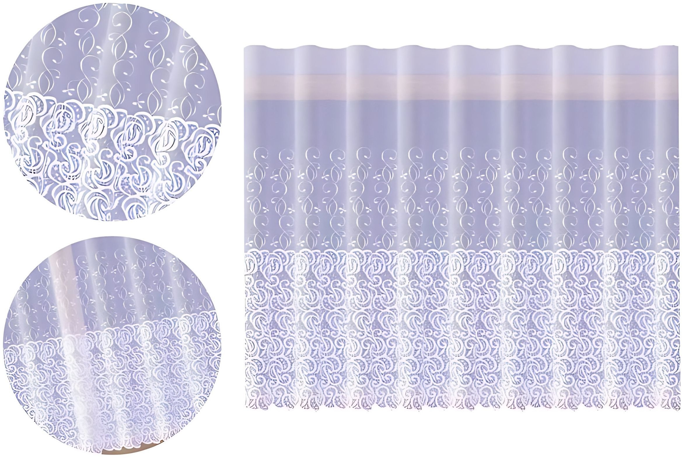 Firanka Terys wysokość 170 cm DomoweTekstylia | WN098T 170