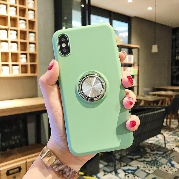 ETUI SILICONE RING IPHONE 11 PRO ZIELONY standard