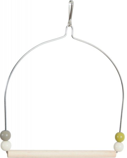 Zolux ZOLUX Huśtawka z drewnianą żerdką na metalowym uchwycie