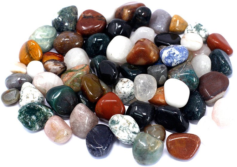 Mix Kamieni Kolorowe Duże | 1 kg