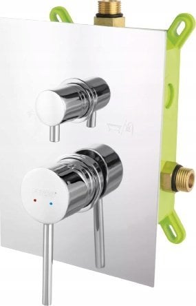 Ferro FIESTA BOX bateria podtynkowa natryskowa3-funkcyjna, chrom