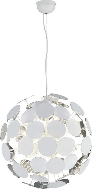 Lampa wisząca Trio Lampa wisząca biała nowoczesna Trio DISCALGO 309900631