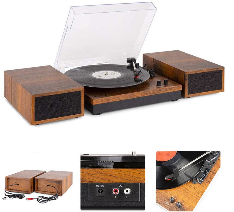 Gramofon RP165 Fenton głośniki BT RCA one size