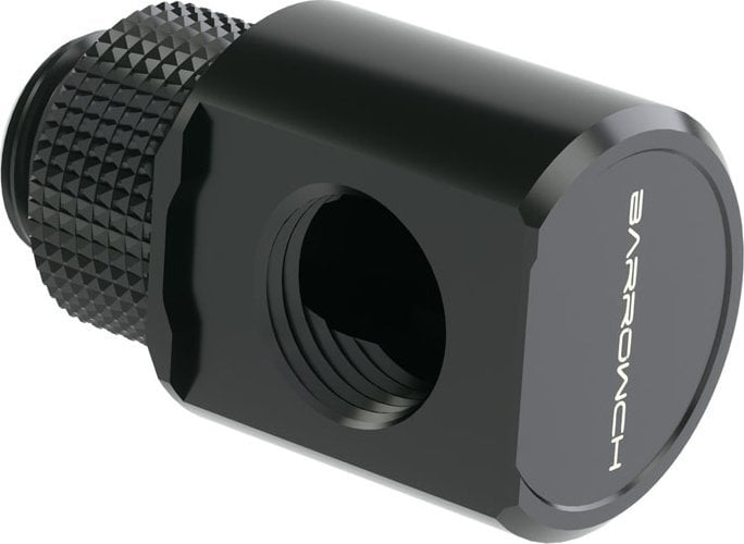 Barrow Barrow Adapter 90 Grad G1/4 Zoll AG auf G1/4 Zoll IG - drehbar, schwarz