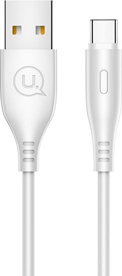 Kabel USB Usams USB-A - USB-C 1 m Biały (SJ267USB02)