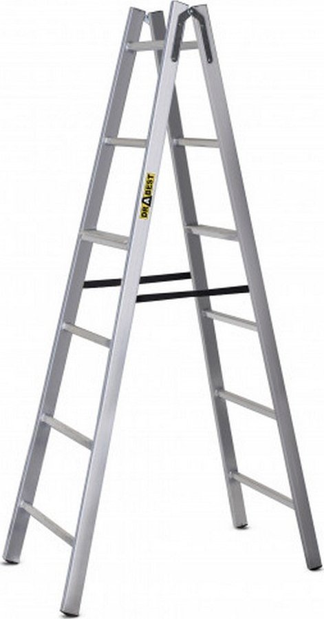 DRABEST Drabina aluminiowa malarska, 5 stopni (wytrzymałość 150 kg)