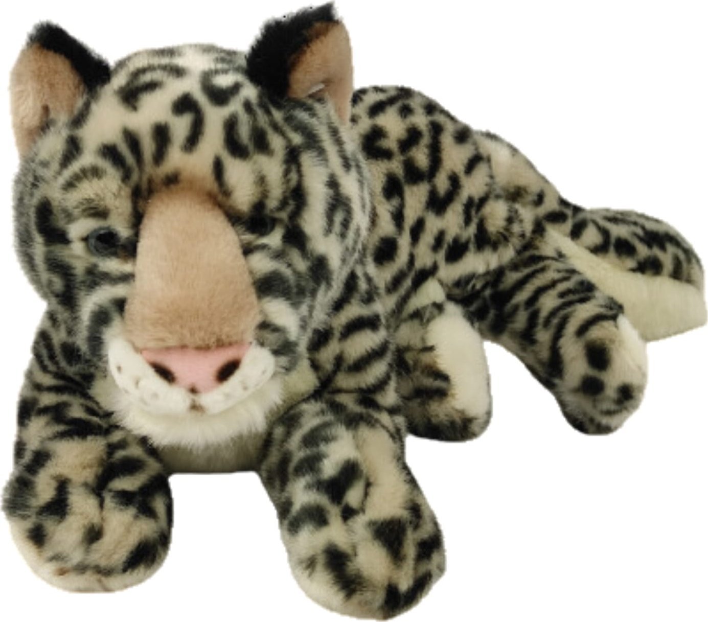 Dubi Maskotka Pantera Śnieżna Beżowa Duży Pluszak 28cm Miękka Przytulanka Miś