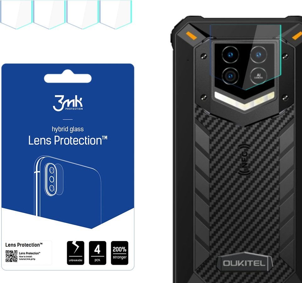 3MK Oukitel WP15 - 3mk Lens Protection