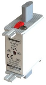 Eaton Wkładka NH 32A 500V GL/GG 000 podwójny wskaźnik 32NHG000B