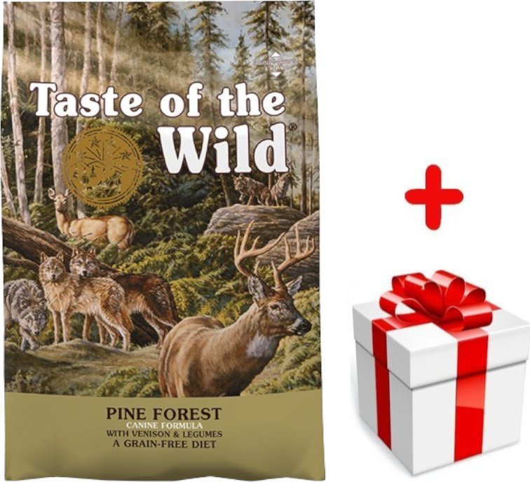 Taste of the Wild TASTE OF THE WILD Pine Forest 12,2kg + niespodzianka dla psa GRATIS!