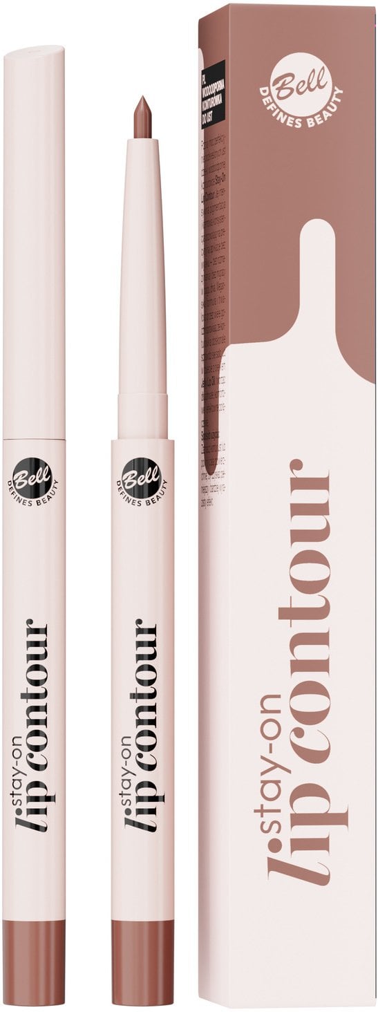 Bell Stay-On Lip Contour Konturówka do ust 03 Toffee Brown 0.26 g