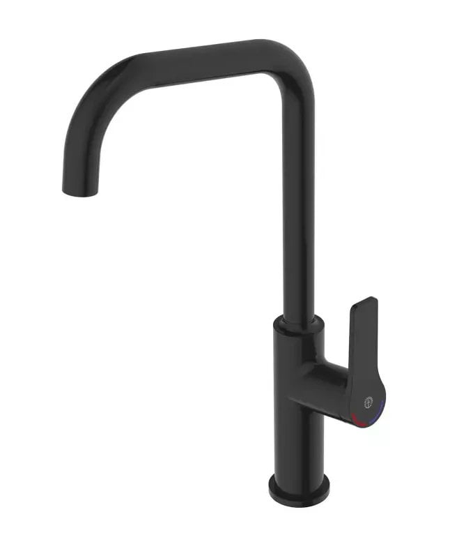 Køkkenarmatur Epic høj U-tud matsort