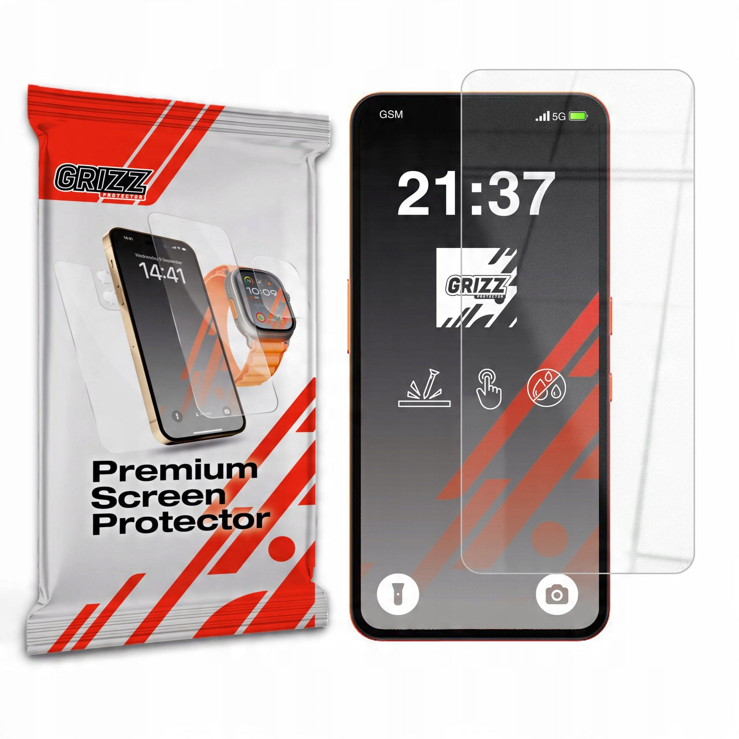 Szkło hybrydowe GrizzGlass HybridGlass do Nothing CMF Phone 2 Pro