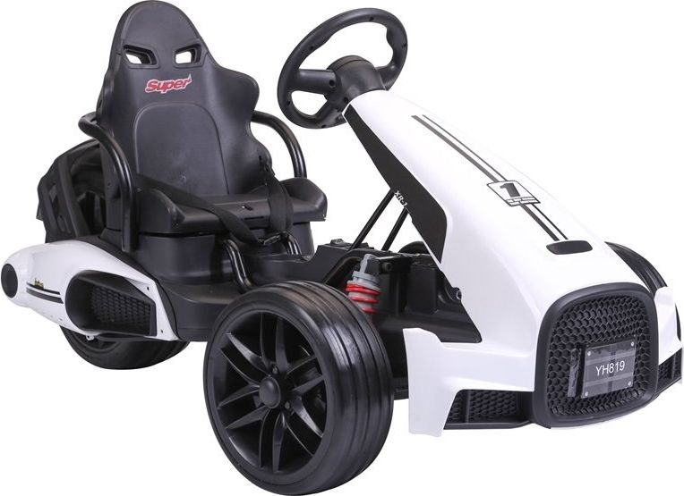 Gokart na Akumulator CH9939 Biały