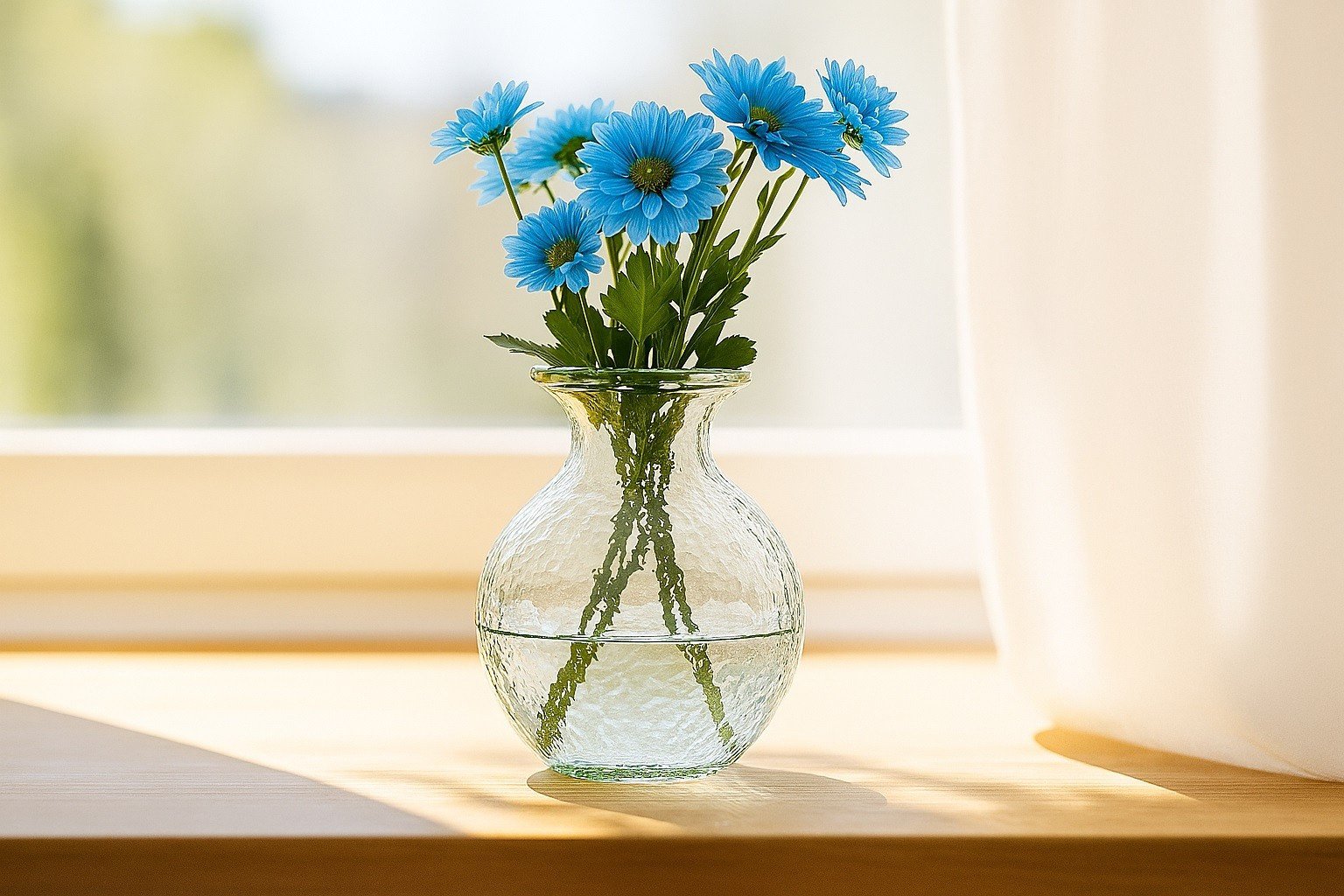 Wazon szklany 33 cm Florero Paradise San Miguel recykling