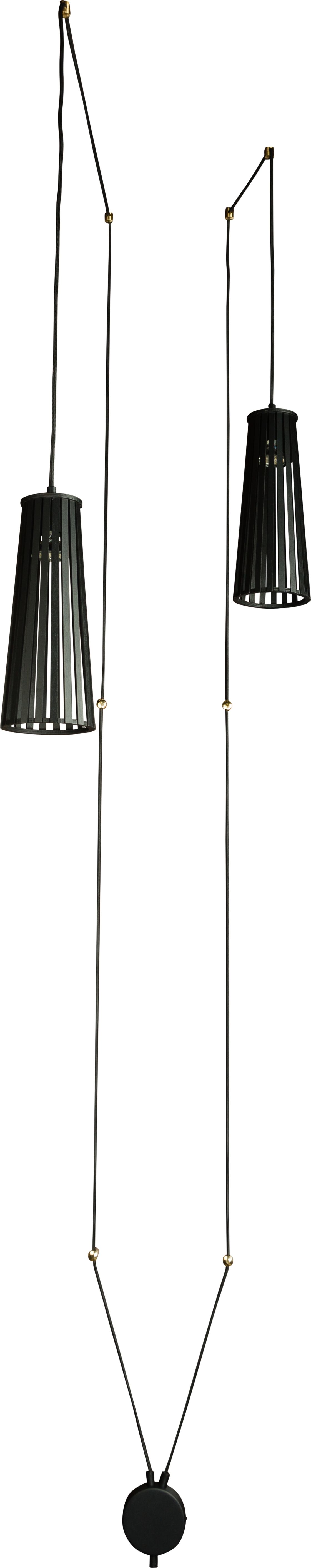 Lampa wisząca Nowodvorski Lampa sufitowa czarna do sypialni Nowodvorski DOVER 9263