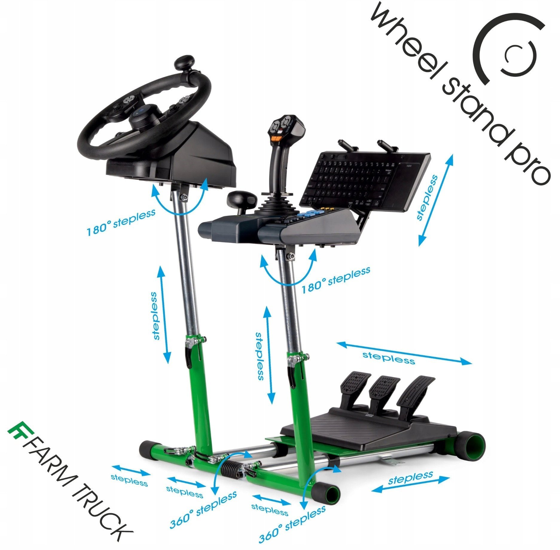 Wheel Stand Pro FARM TRUCK LITE Green