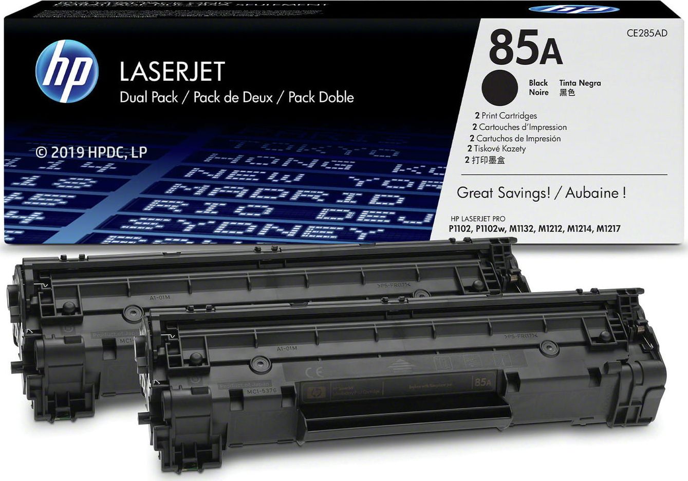 Toner HP 85A Black Oryginał (CE285AD)
