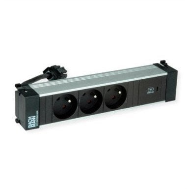 BACHMANN POWER FRAME M 3xUTE 1xUSB C 30W 0.2m GST18