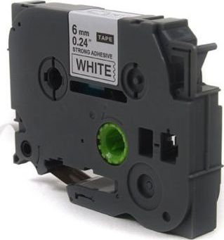 JetWorld Taśma TZ-S211 do Brother PT-11 PT-18 PT-128 PT-200 PT-300 PT-310 PT-320 PT-330 PT-350 PT-520 PT-540 PT-550 PT-P700 PT-P750 PT-1000 PT-1010 PT