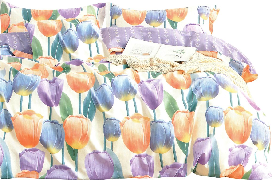 Collection World Pościel 200 x 220 4cz Satyna Bawełniana nr A1485