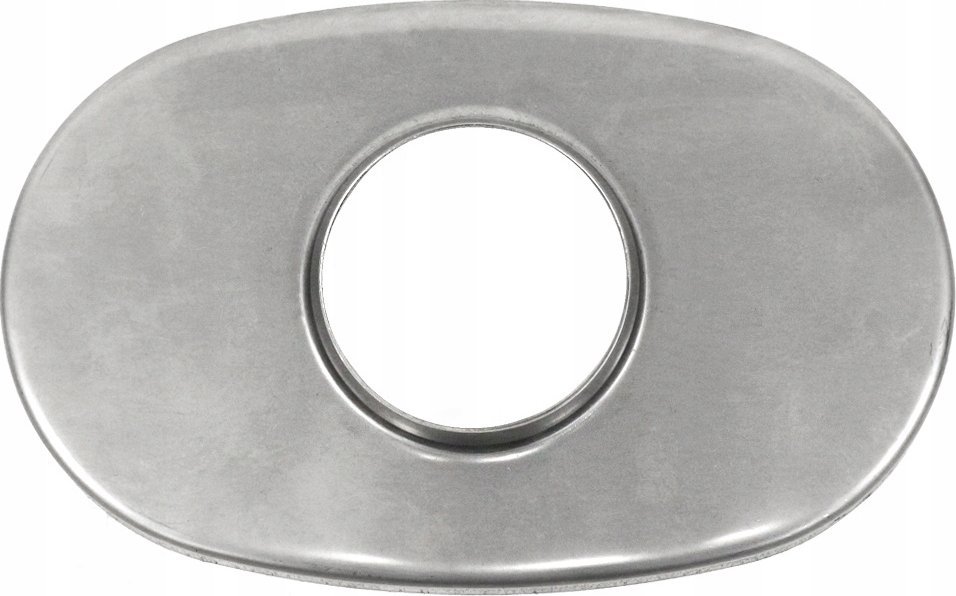 TurboWorks Dekiel tłumika owalny centralne wyjście 95mm 127x203mm