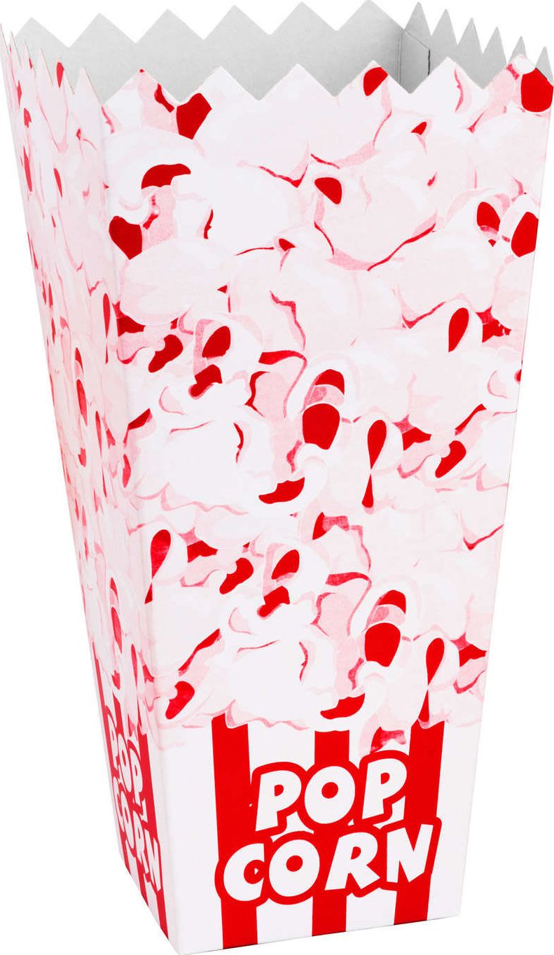 GSG24 Pudełko kartonik na PopCorn 7x22x10.5cm DUŻY 1.7L 100szt. Pudełko kartonik na PopCorn 7x22x10.5cm DUŻY 1.7L 100szt.