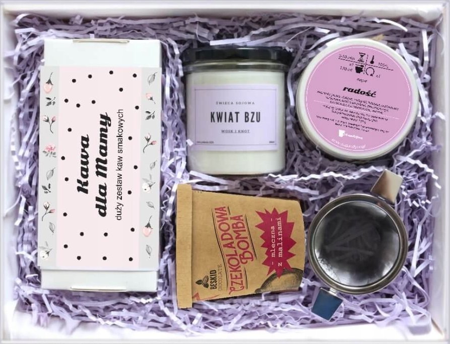 Cup&You Pachnący box DZIĘKUJĘ dla mamy na ślub wesele