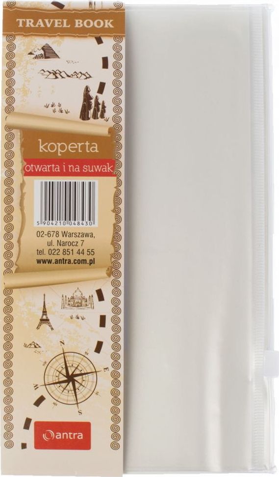 Antra Wkład - Podróżnik Koperta otwarta i na suwak