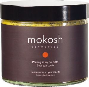Mokosh Cosmetics Body Salt Scrub Orange & Cinnamon peeling solny do ciała Pomarańcza z Cynamonem 300g