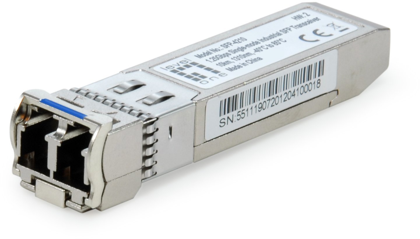 LevelOne SFP Transceiver 1.25Gpbs SM Duplex LC 1310nm 20km