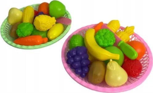 Warzywa i owoce plastikowe do zabawy w kuchni | Bezpieczne zakupy! Szybka wysyłka! oryginalne, zaplombowane pudełko!