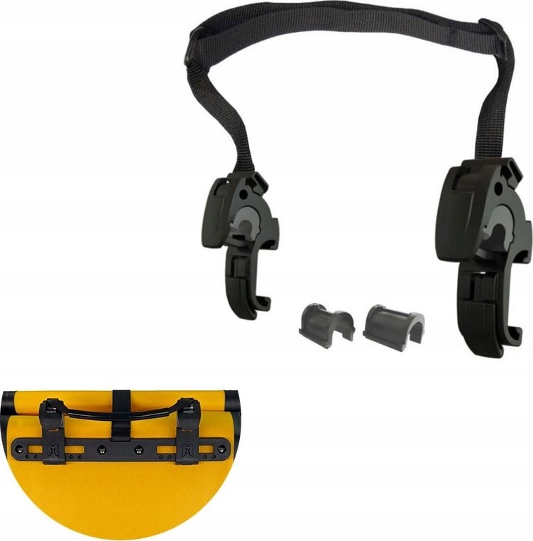 Wozinsky Mocowanie do bagażnika torby rowerowej Wozinsky WBB24 czarne Mocowanie do bagażnika torby rowerowej Wozinsky WBB24 czarne